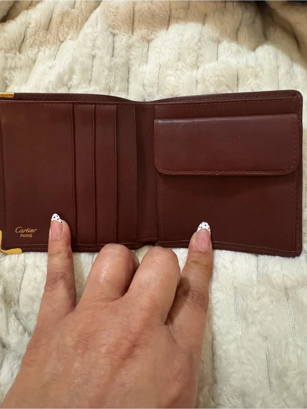 Cartier bi-fold wallet